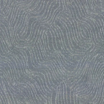 Mind Bender in Smokey Blue, a patterned woven fabric in polyester. Ideal for upholstery, drapery and pillows. Order samples at InteriorDecorating.com